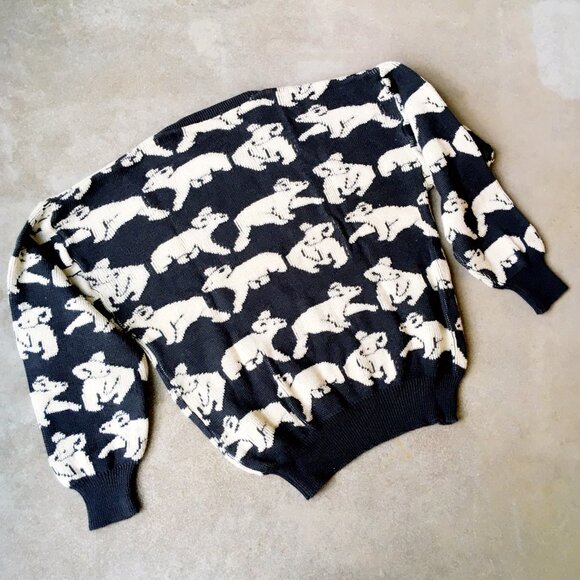 Vintage Koala Novelty Wool Knit Sweater - Made in Australia - Picture 2 of 5